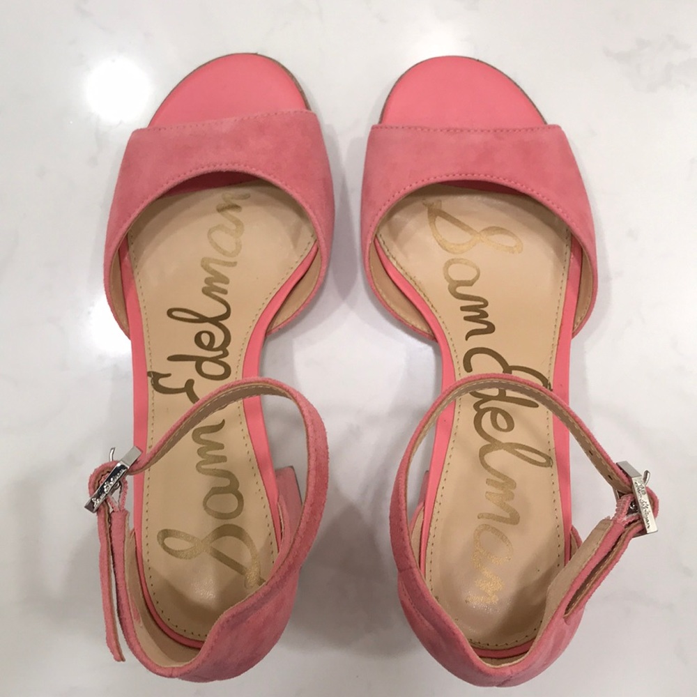 NWT Sam Edelman Pink Susie Sandals Sz 5.5
